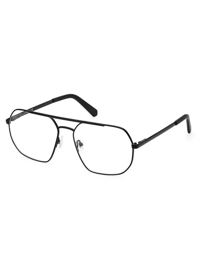 GUESS Men's Pilot Eyeglass Frame - GU5007500258 - Lens Size: 58 Mm