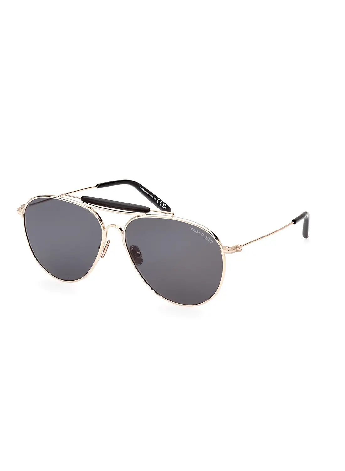 TOM FORD Men's UV Protection Pilot Sunglasses - FT099528A59 - Lens Size: 59 Mm