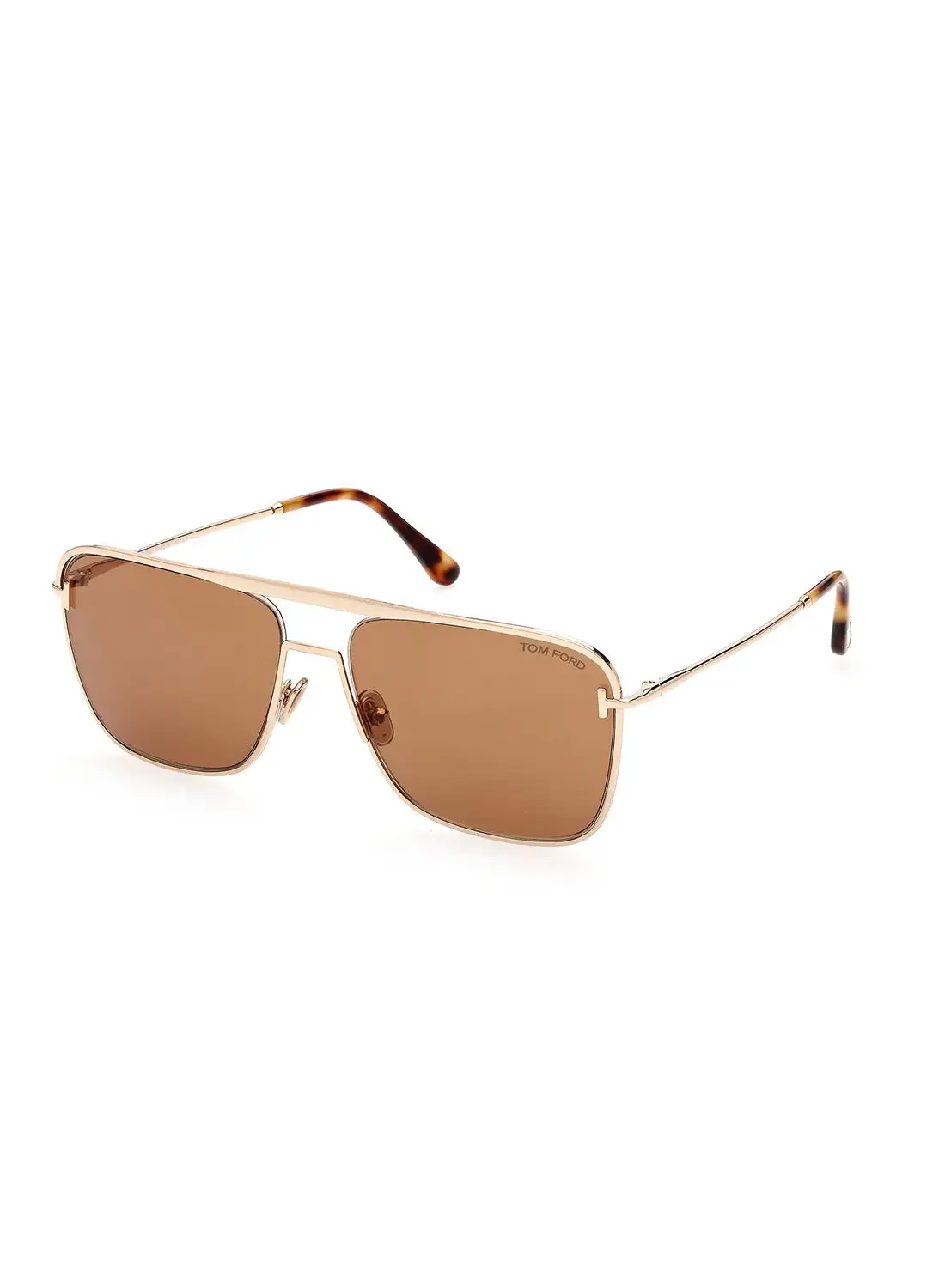TOM FORD Men's UV Protection Navigator Sunglasses - FT092528E60 - Lens Size: 60 Mm