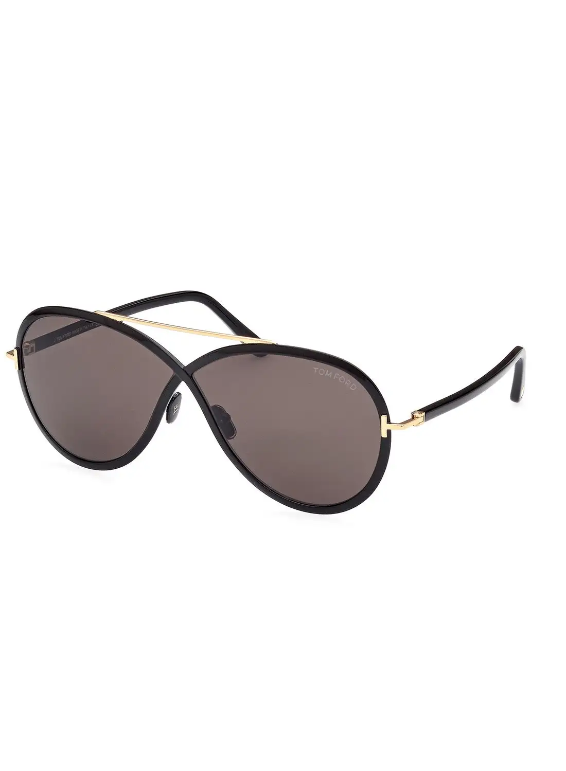 TOM FORD Women's UV Protection Round Sunglasses - FT100701A65 - Lens Size: 65 Mm