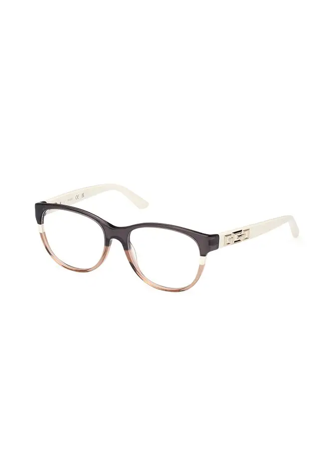 GUESS Women's Round Eyeglass Frame - GU298002053 - Lens Size: 53 Mm