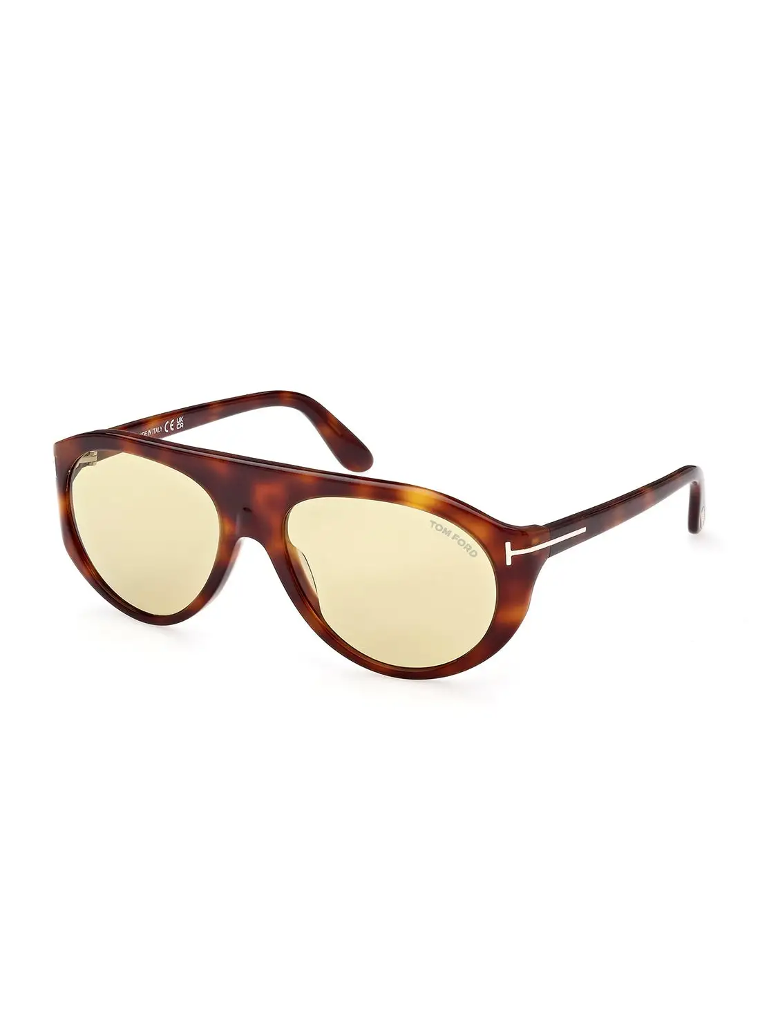 TOM FORD Men's Photochromic Pilot Sunglasses - FT100153E57 - Lens Size: 57 Mm