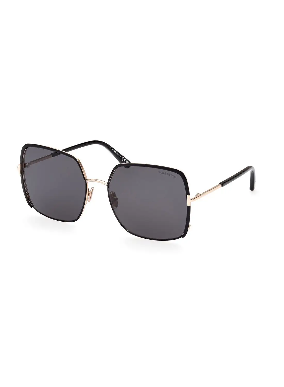 TOM FORD Women's UV Protection Butterfly Sunglasses - FT100602A60 - Lens Size: 60 Mm