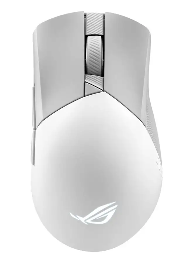 ASUS Asus ROG Gladius III Wireless AimPoint Gaming Mouse, Connectivity (2.4GHz RF, Bluetooth, Wired), 36000 DPI sensor, 6 programmable buttons, ROG SpeedNova, Replaceable switches, Paracord cable, White