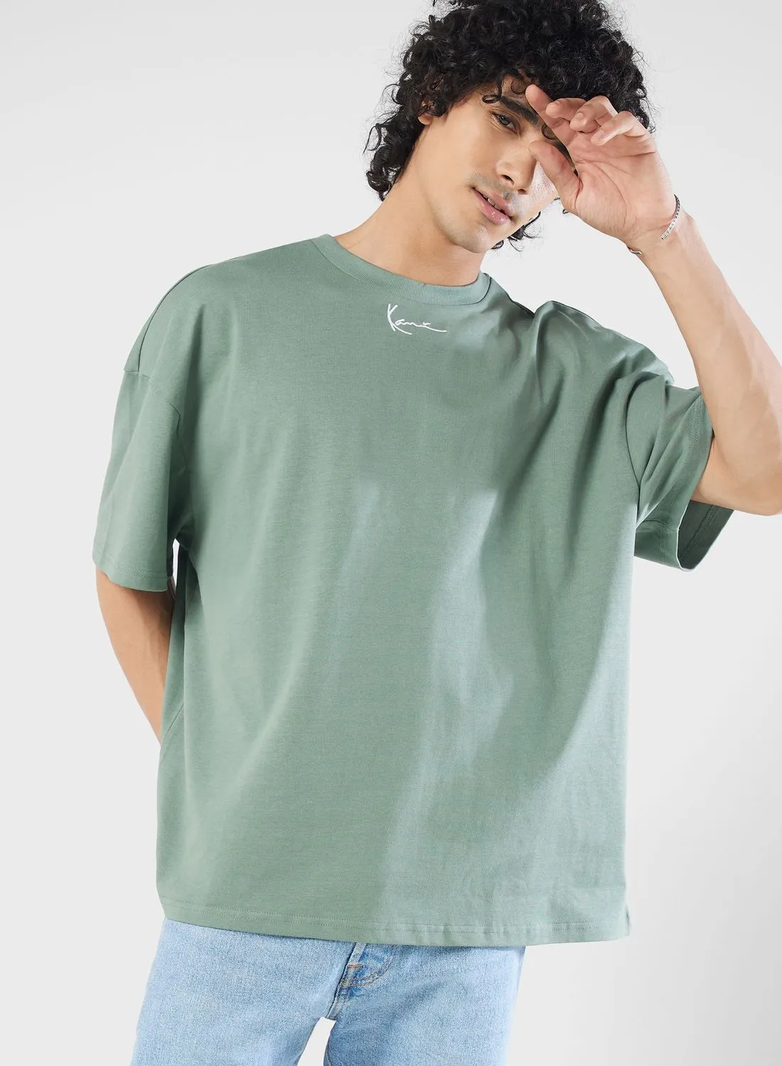 Karl Kani Small Signature Heavy Jersey Boxy T-Shirt