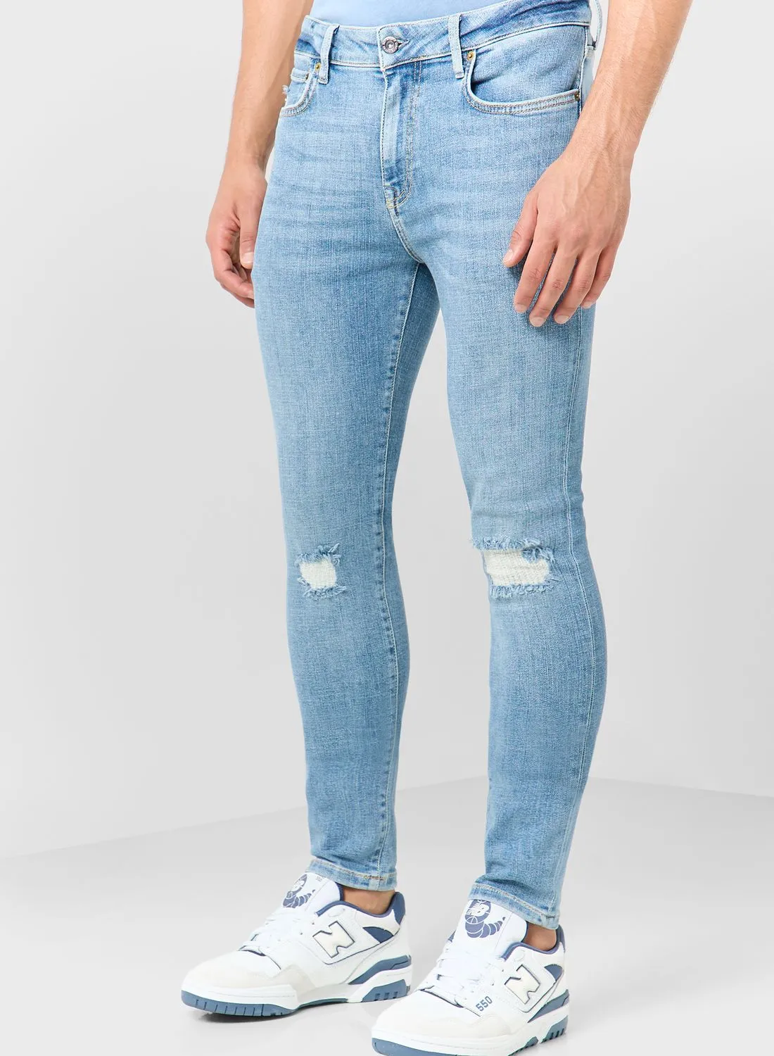 Superdry Mid Wash Skinny Fit Jeans
