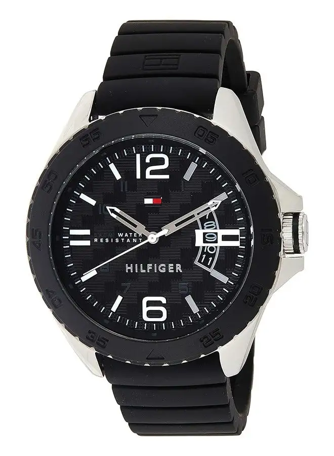 TOMMY HILFIGER Men's Silicone Wrist Watch 1791203