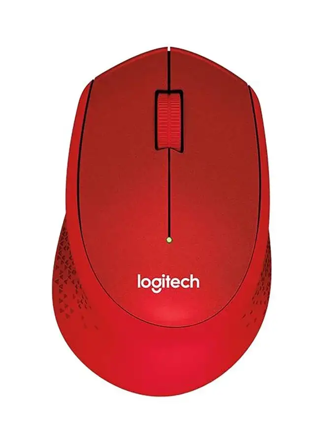 Logitech M330 Silent Plus 2.4 Gaz Mouse Red