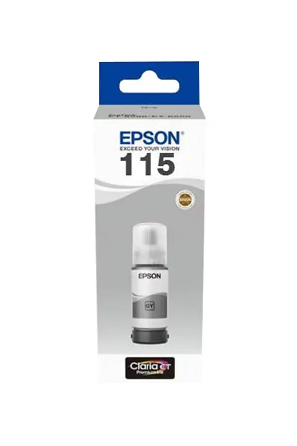 EPSON 115 EcoTank Pigment Ink Bottle - Grey