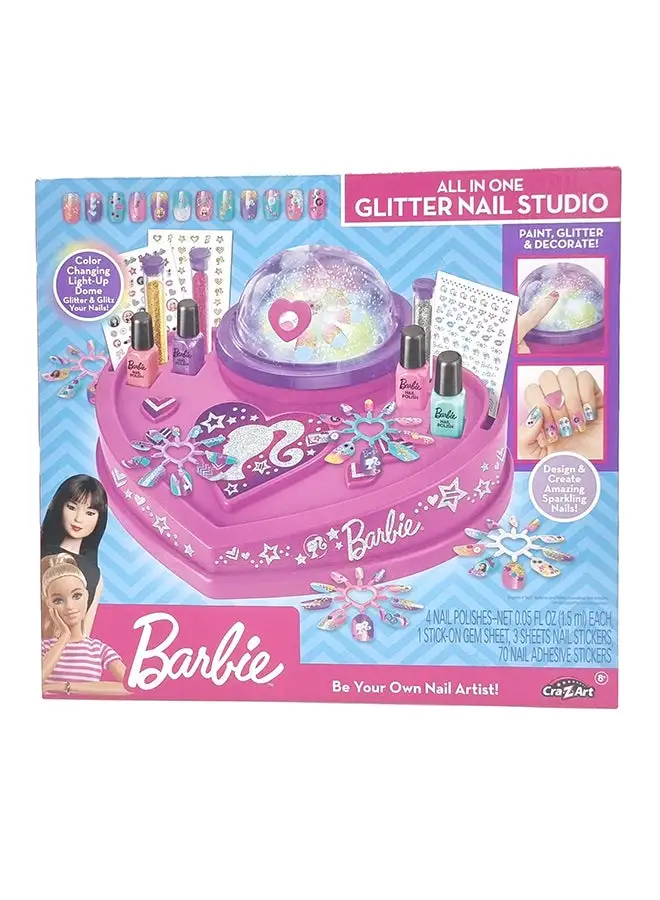 Barbie Barbie Glitter And Shine Nail Studio