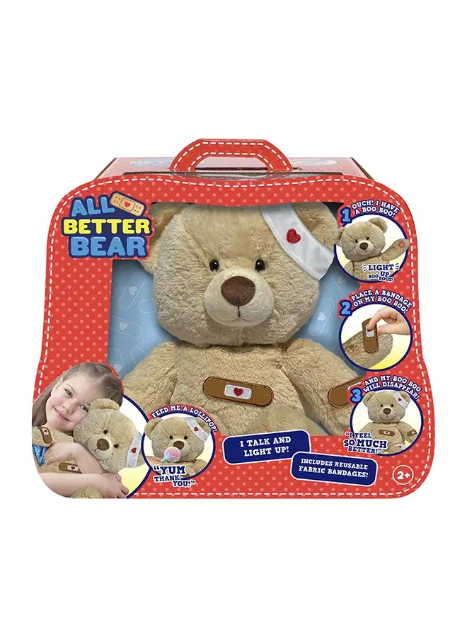Generic All Better Bear Plush Toy