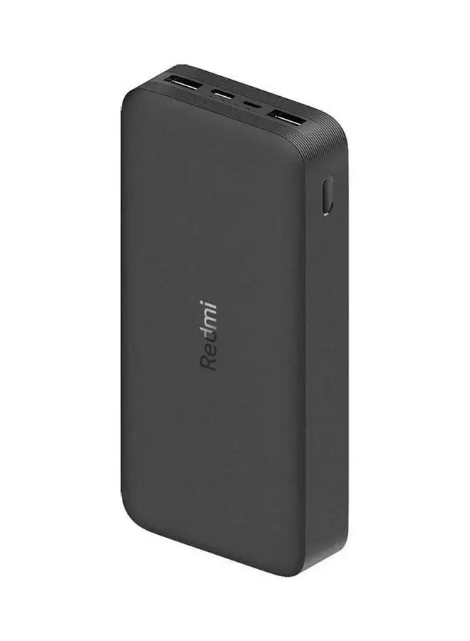 باور بانك XIAOMI 20000mAh بتقنية الشحن عالي السرعة 18 وات باللون الأسود