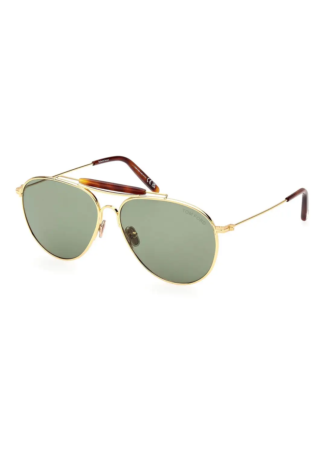 TOM FORD Men's UV Protection Pilot Sunglasses - FT099530N59 - Lens Size: 59 Mm