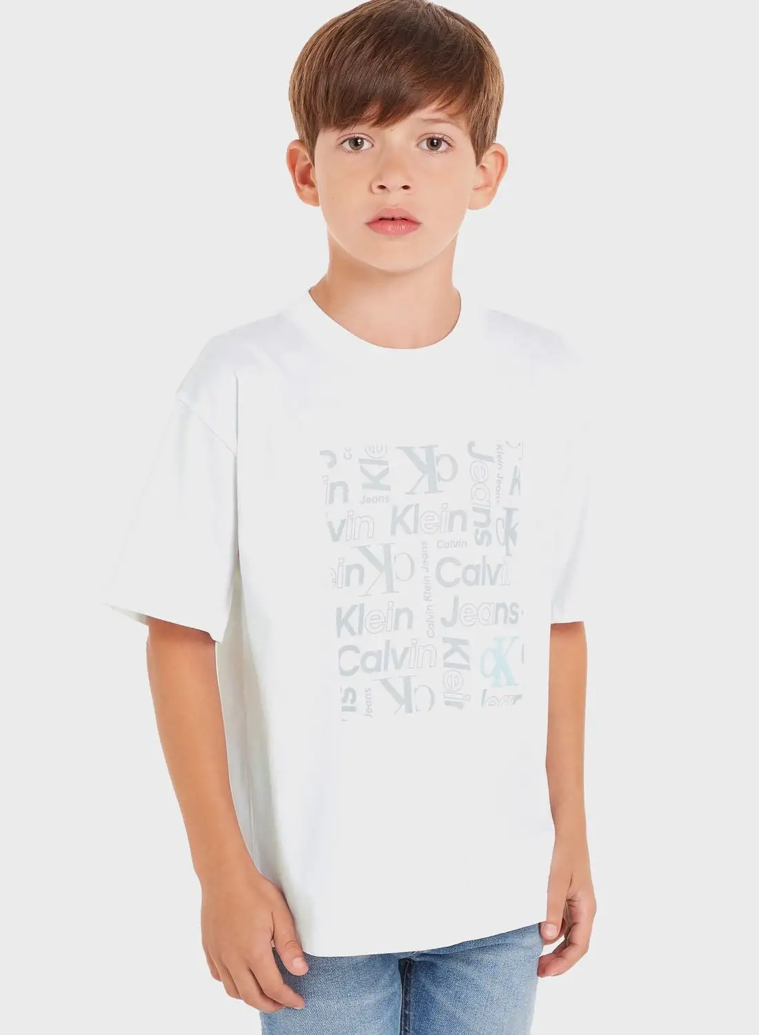 Calvin Klein Jeans Youth All Over Print T-Shirt