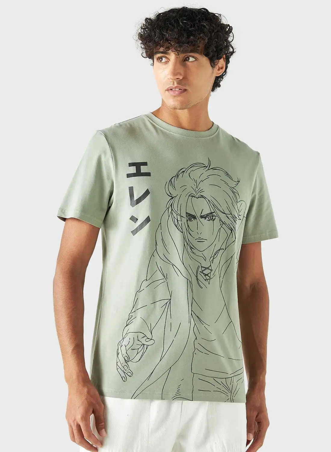 SP Characters Graphic Print T-Shirt