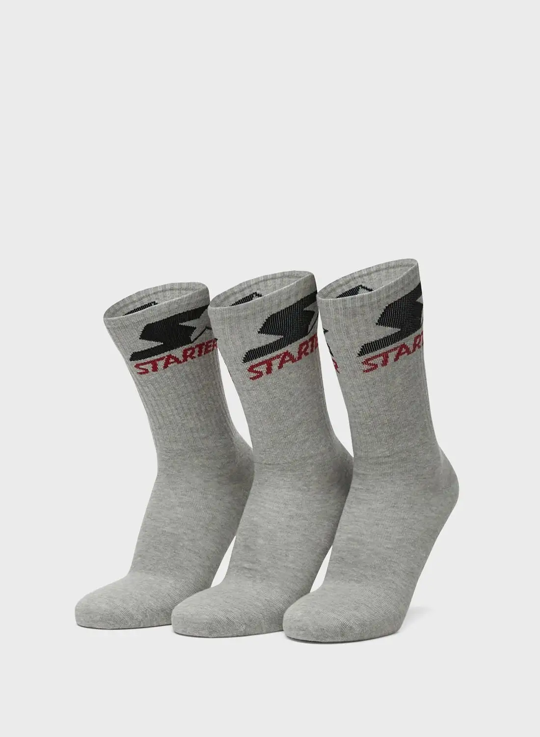 STARTER 3 Pack Logo Crew Socks