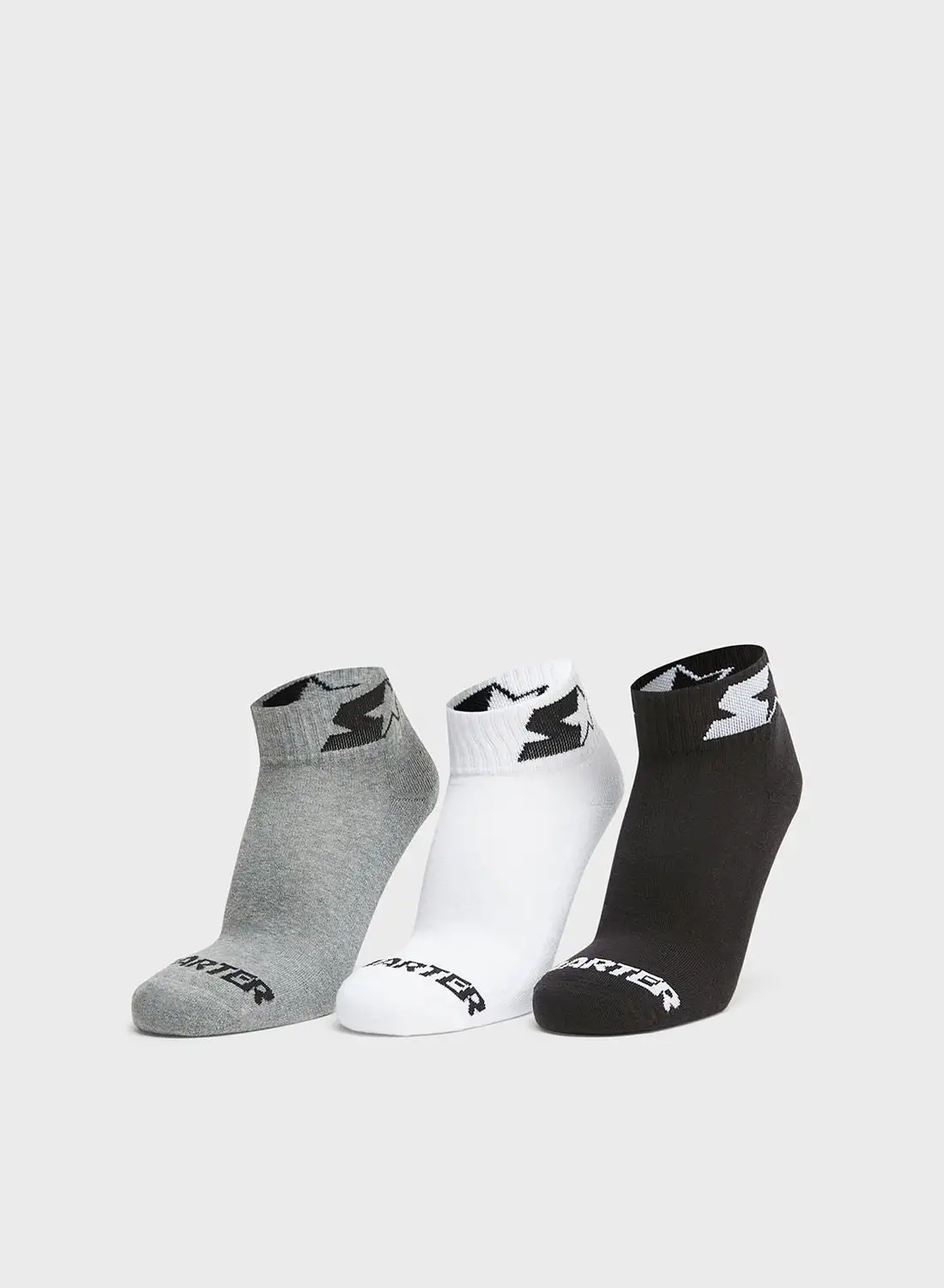 STARTER 3 Pack Logo Ankle Socks
