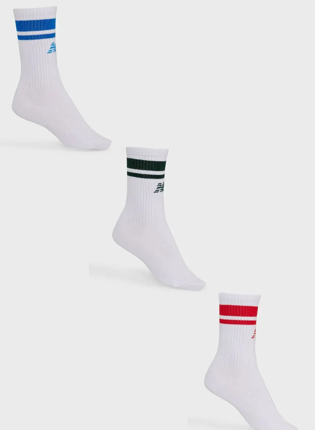 New Balance 3 Pack Essential Line Midcalf Socks