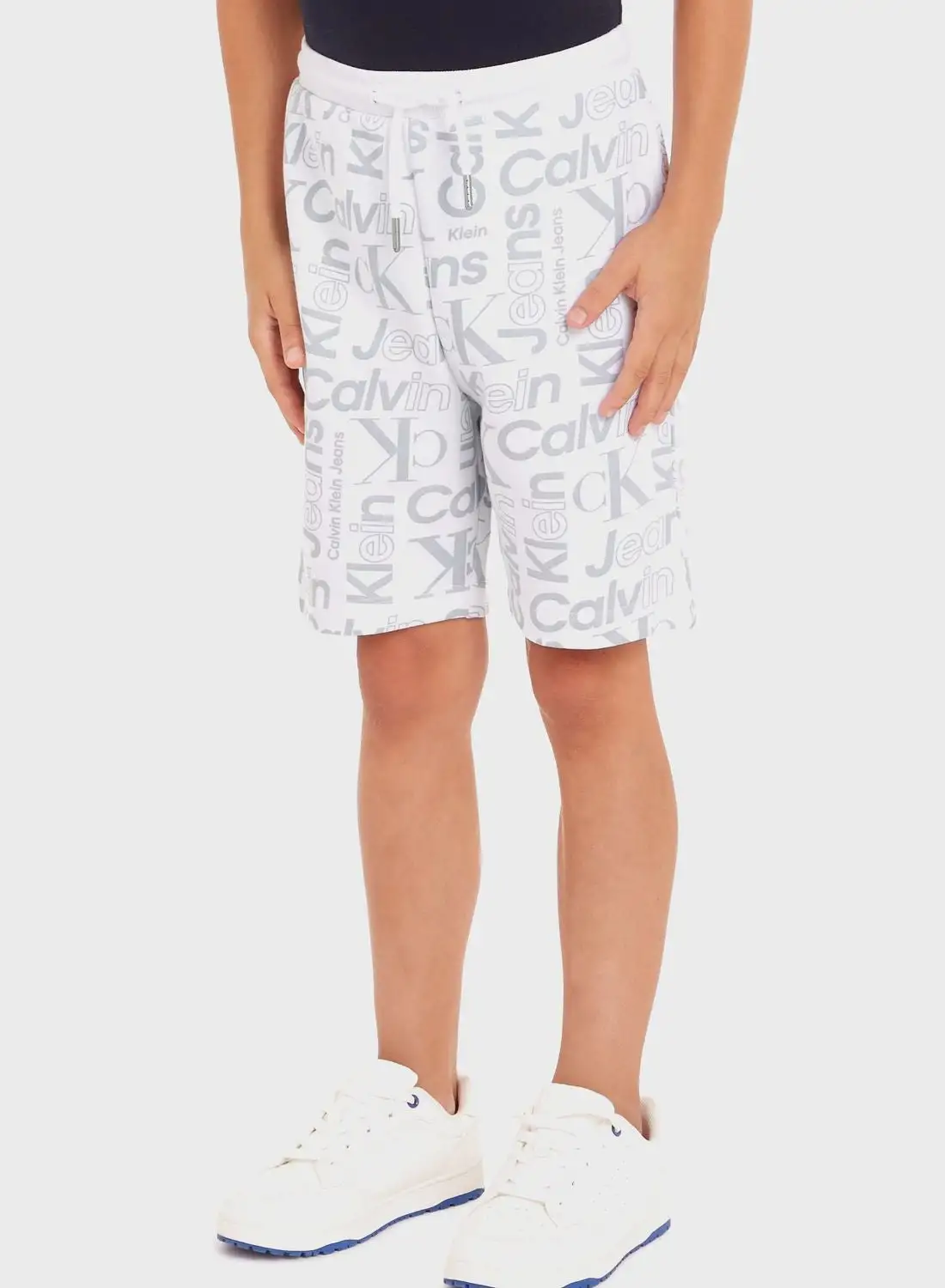 Calvin Klein Jeans Youth All Over Print Shorts