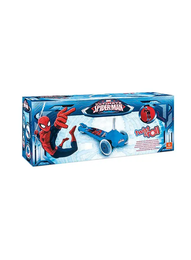 MONDO Spiderman Twist And Roll Scooter 18395 58x16x24cm