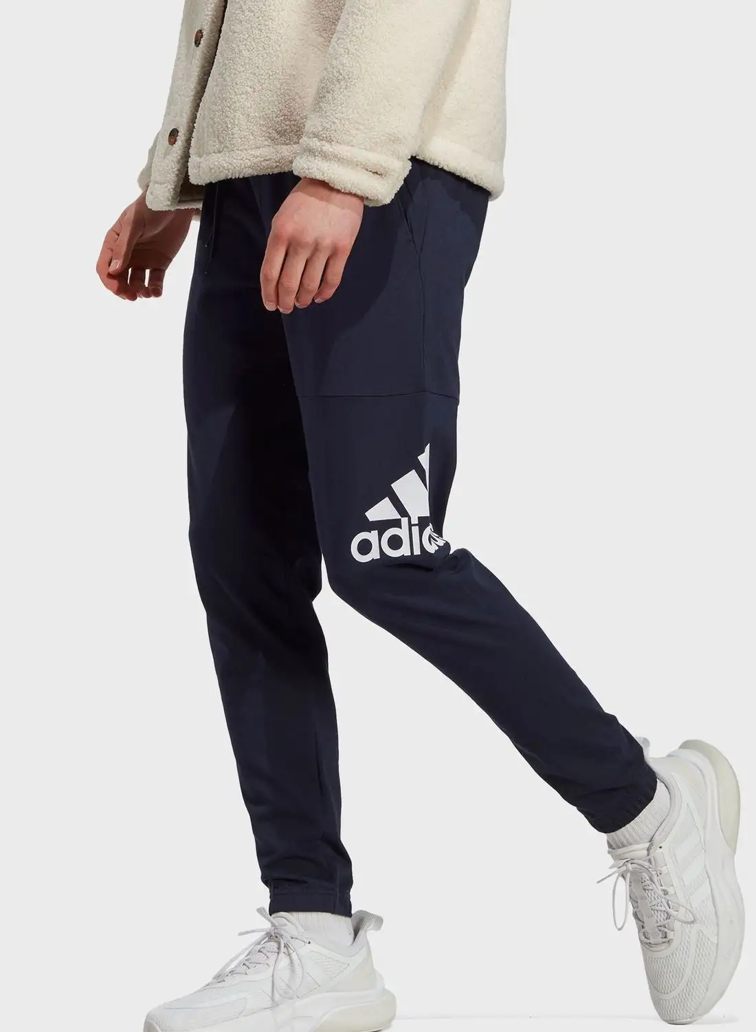 Adidas Essential Logo Tapered Sweatpants