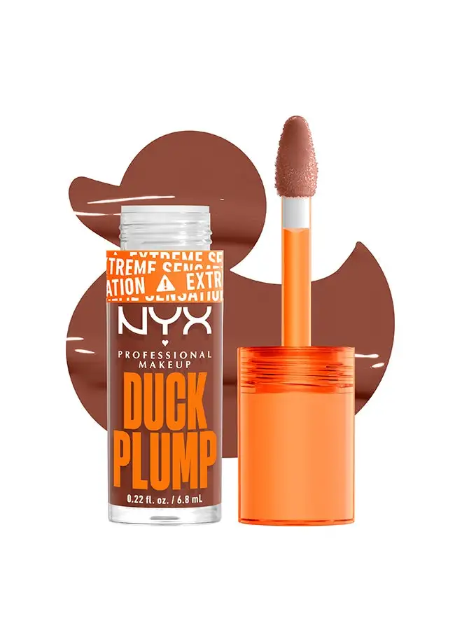 NYX PROFESSIONAL MAKEUP Duck Plump Lip Plumping Lacquer - Mocha Me Crazy