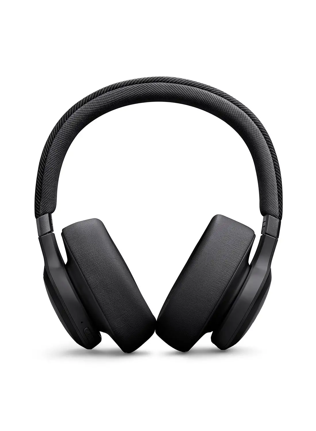 سماعات الرأس JBL Live 770 NC اللاسلكية فوق الأذن مع ميزة إلغاء الضوضاء التكيفية الحقيقية، باللون الأسود