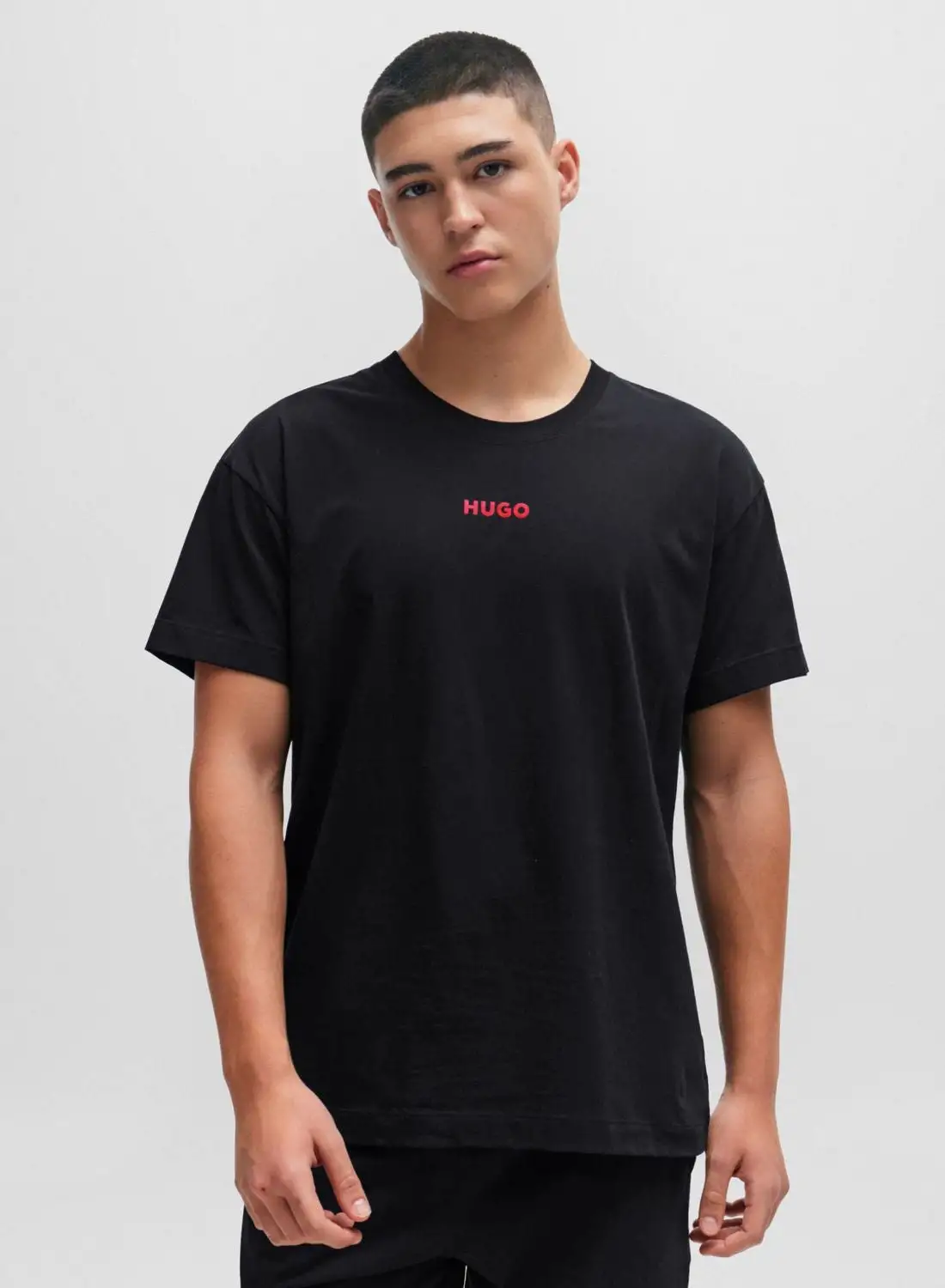HUGO Logo Printed T-Shirt & Shorts Set