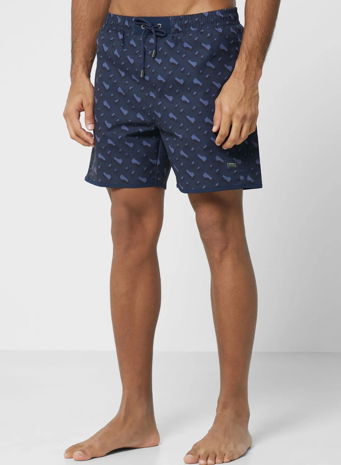 BOSS Printed Swim Shorts