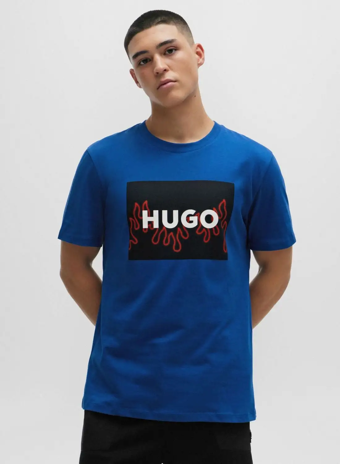HUGO Logo Crew Neck T-Shirt