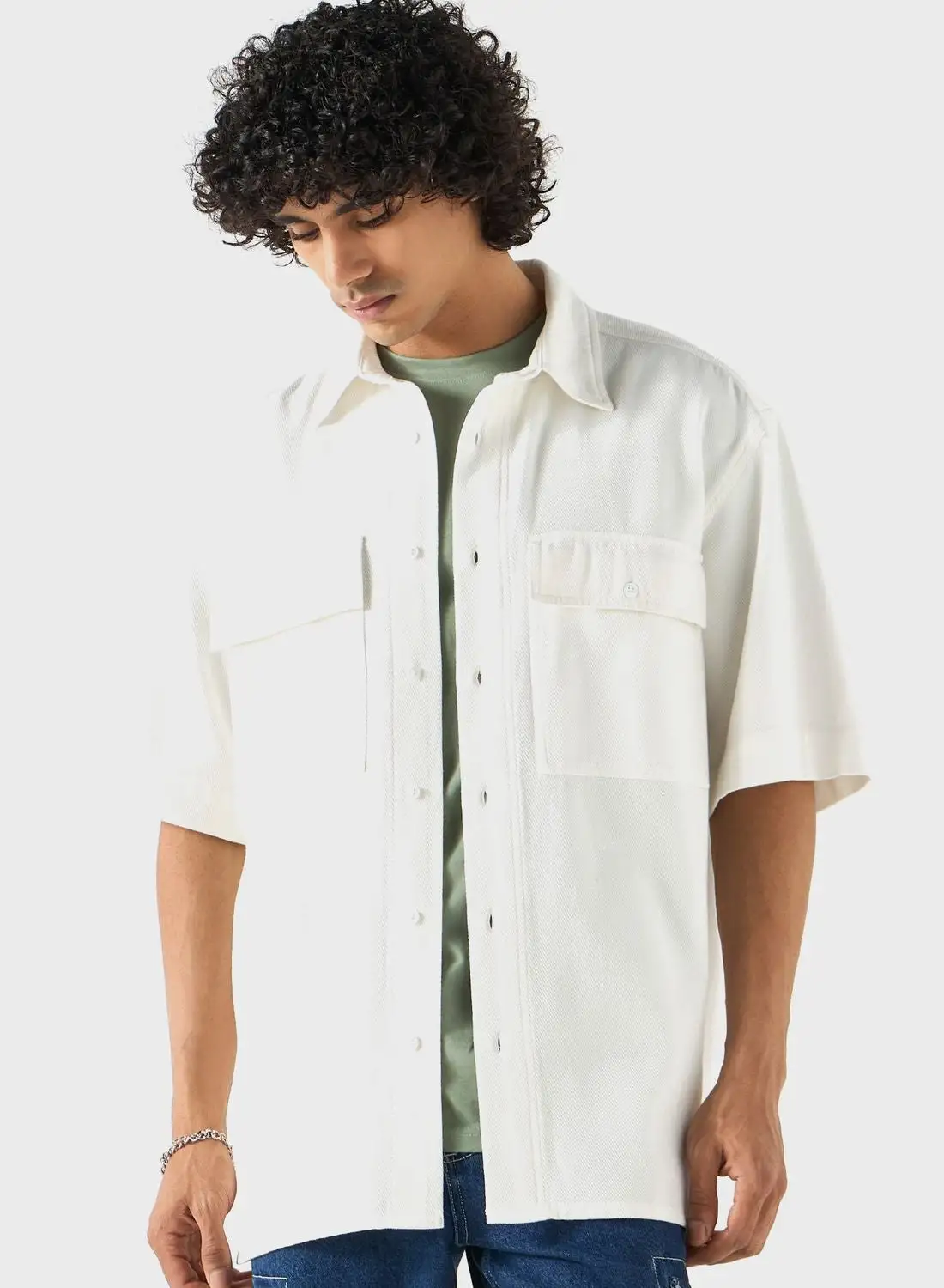 Lee Cooper Pocket Detail Relaxed Fit Shirt