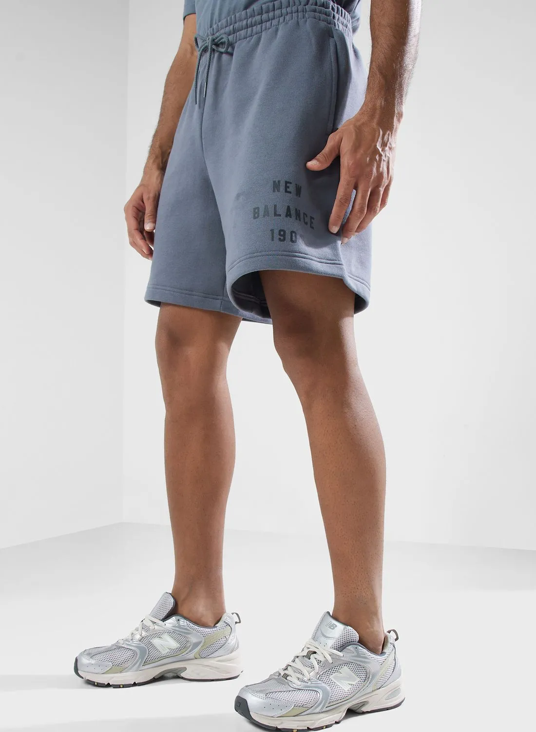 New Balance Graphic Fleece Shorts