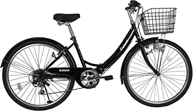 دراجة مدينة موجو كولونو 6 سرعات قابلة للطي - أسود ، 26 بوصة