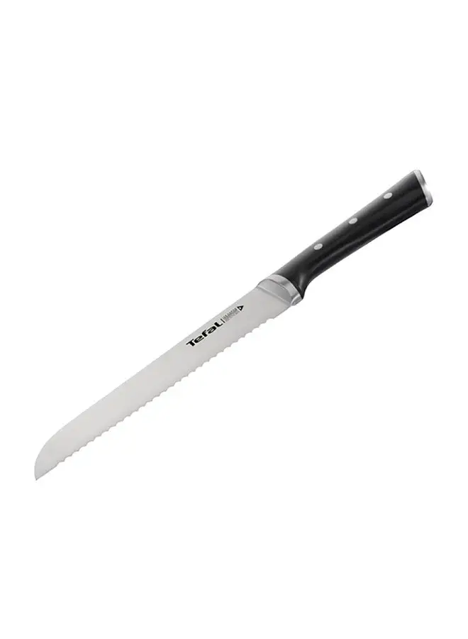سكين خبز تيفال آيس فورس أسود 20 سم