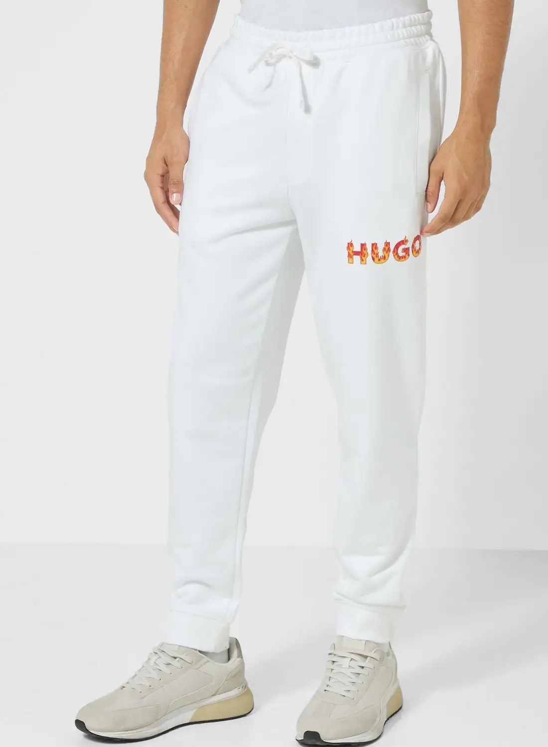 HUGO Logo Drawstring Sweatpants