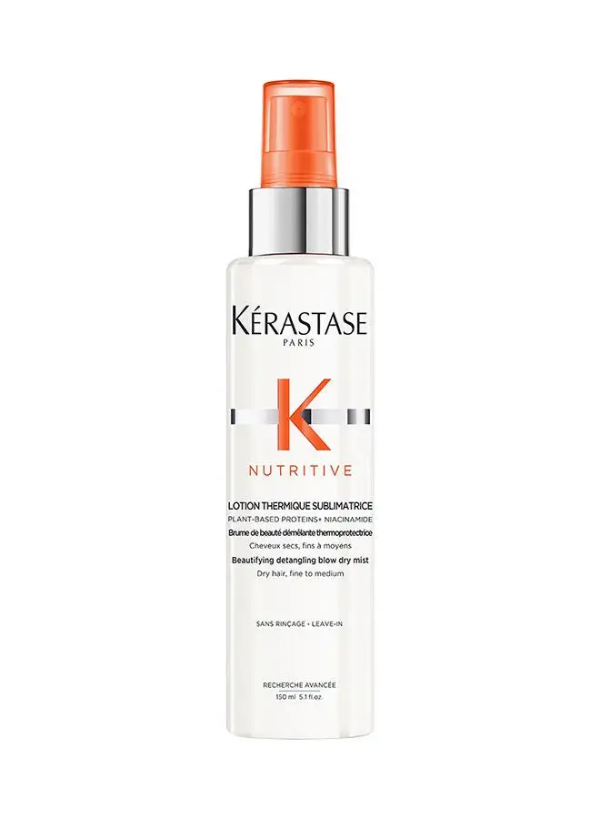 KERASTASE Nutritive Lotion Thermique Sublimatrice Heat Protectant For Thin Dry Hair 150Ml