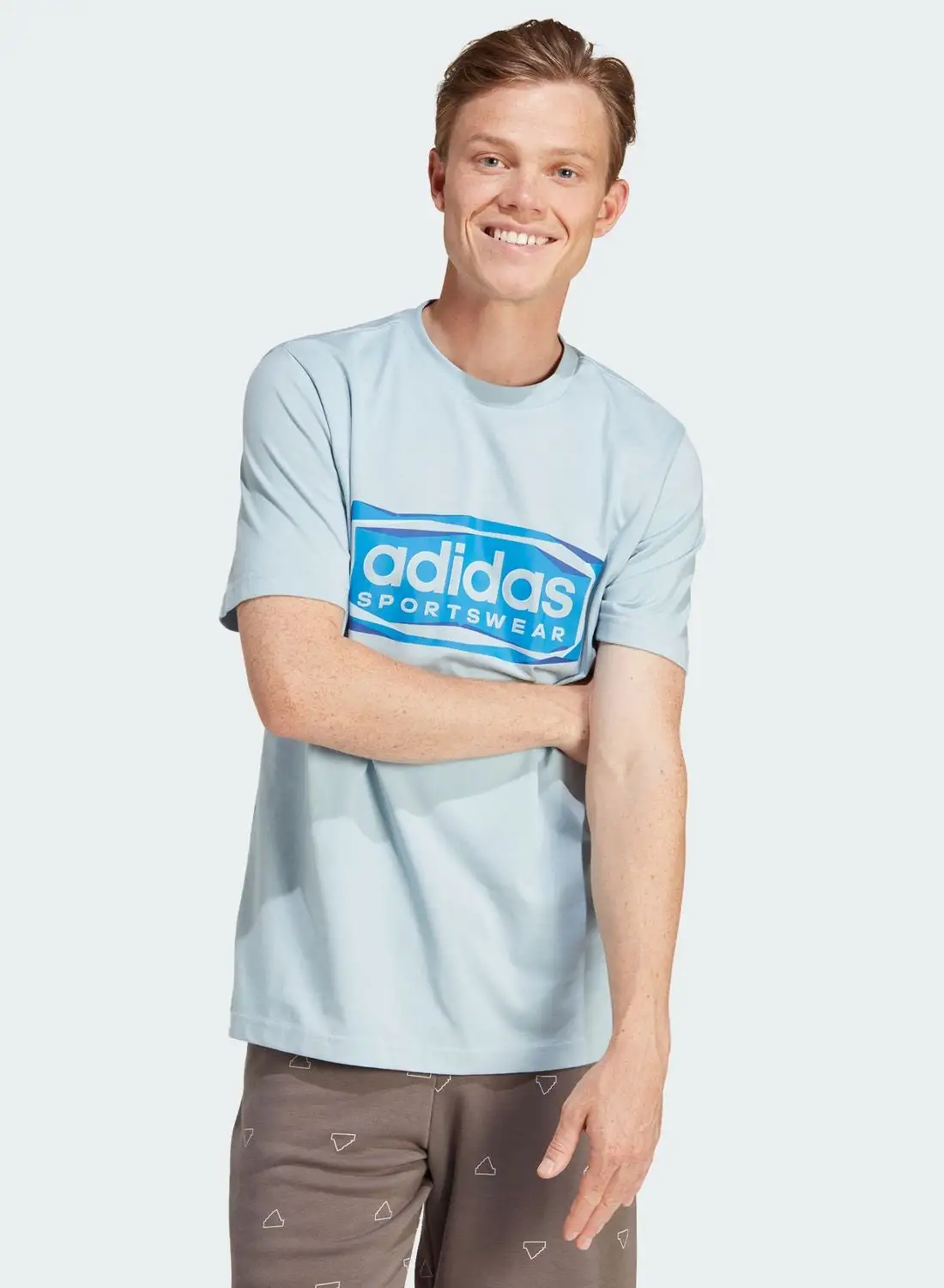 Adidas Folded Sportswear Graphic T-Shirt