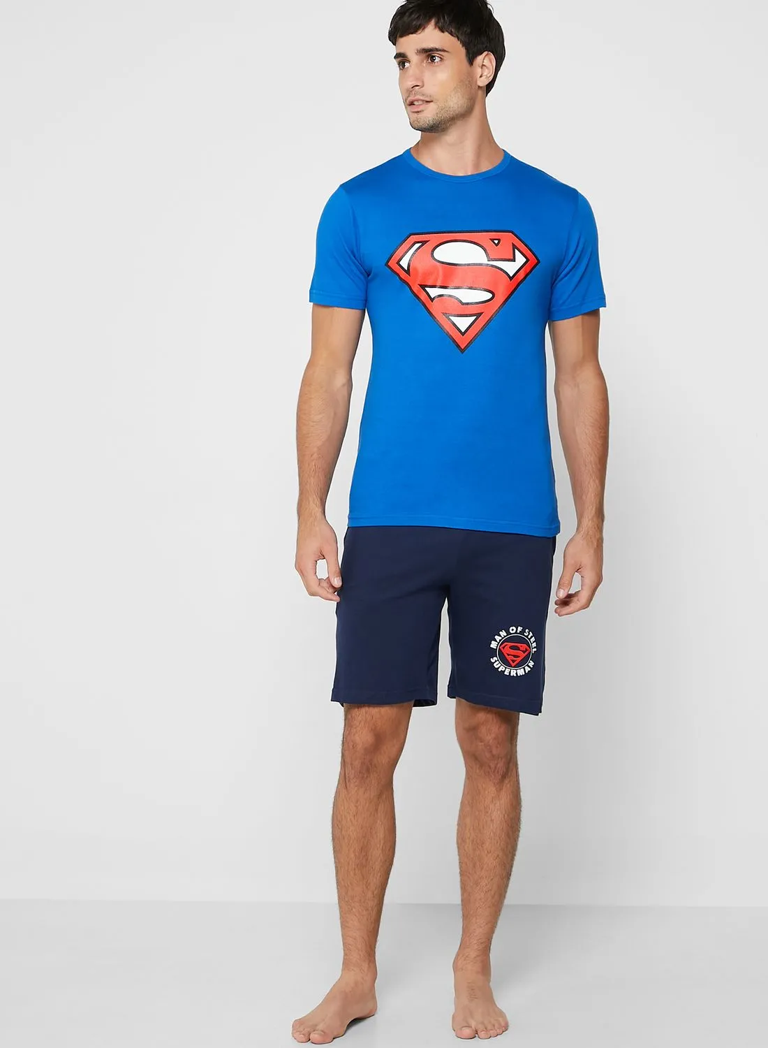 Seventy Five Superman Shorts Pyjama Set