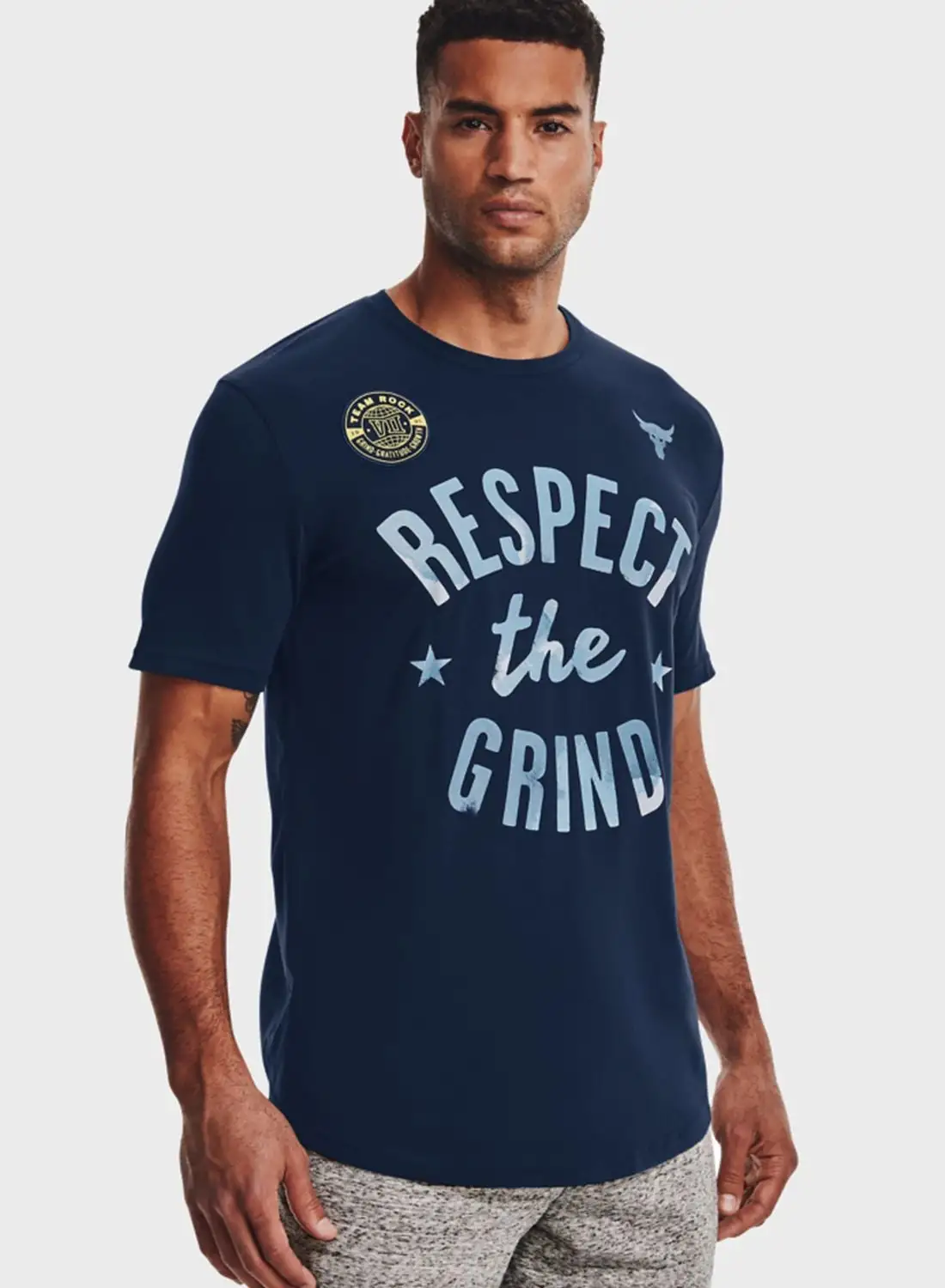 UNDER ARMOUR Project Rock The Grind T-Shirt