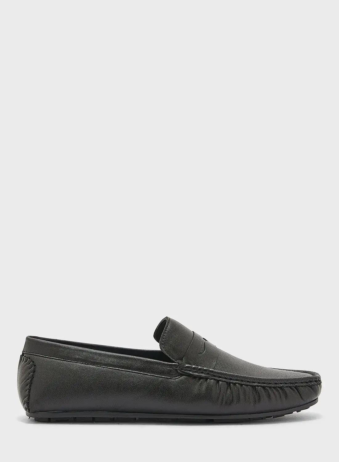 Robert Wood Leatherette Classic Loafers