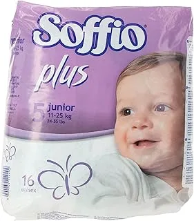 Soffio plus Soft Hug Parmon From 11Kg-25Kg, 16 Diapers