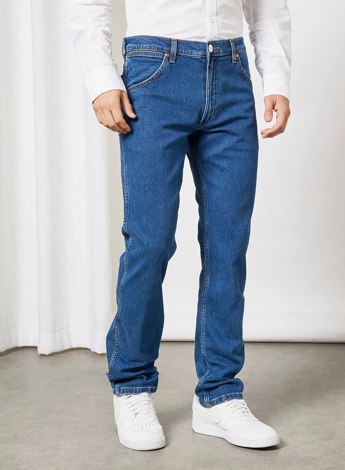 Wrangler Western Slim Jeans Blue