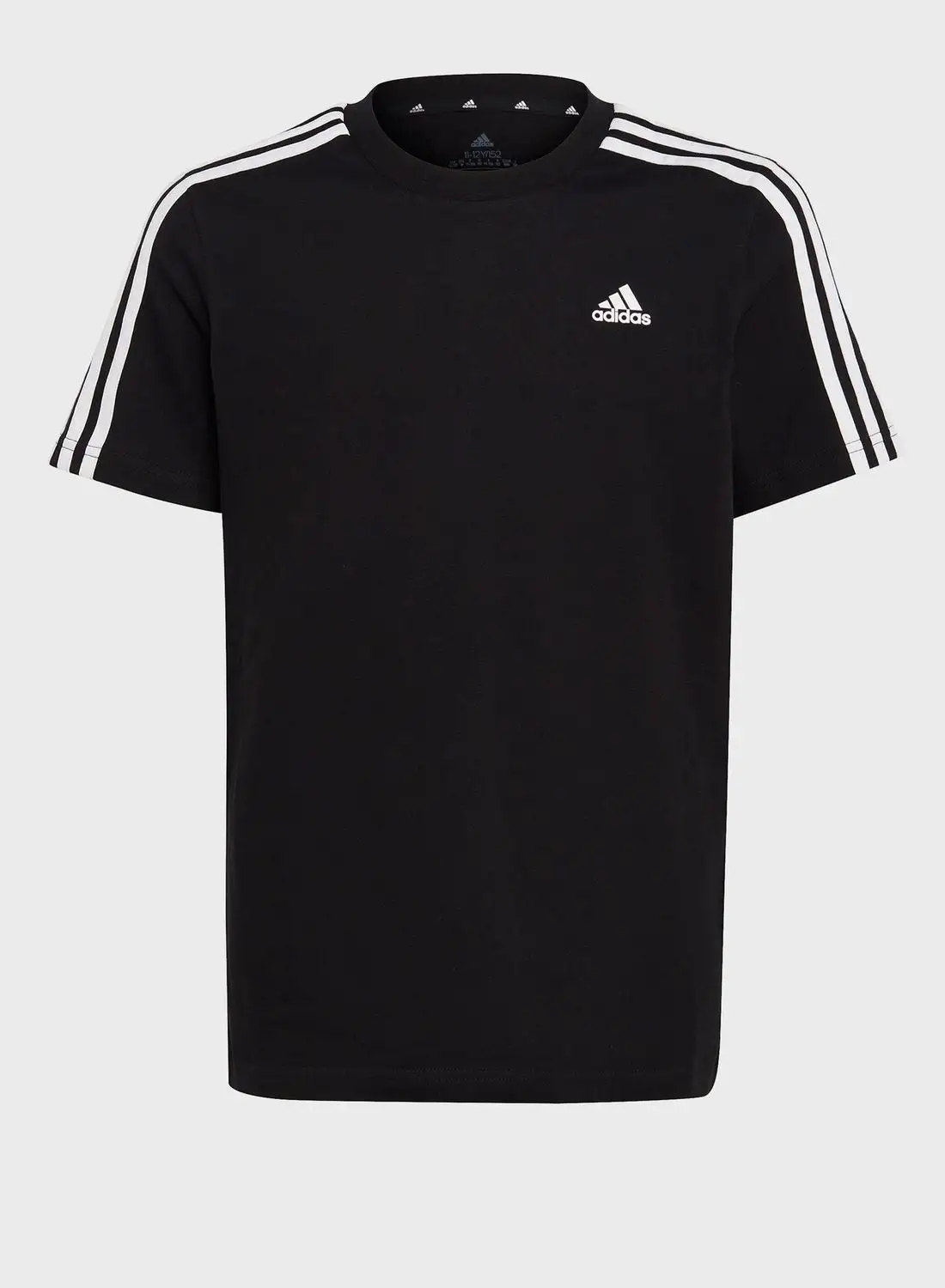 Adidas Kids 3 Stripe Essential T-Shirt