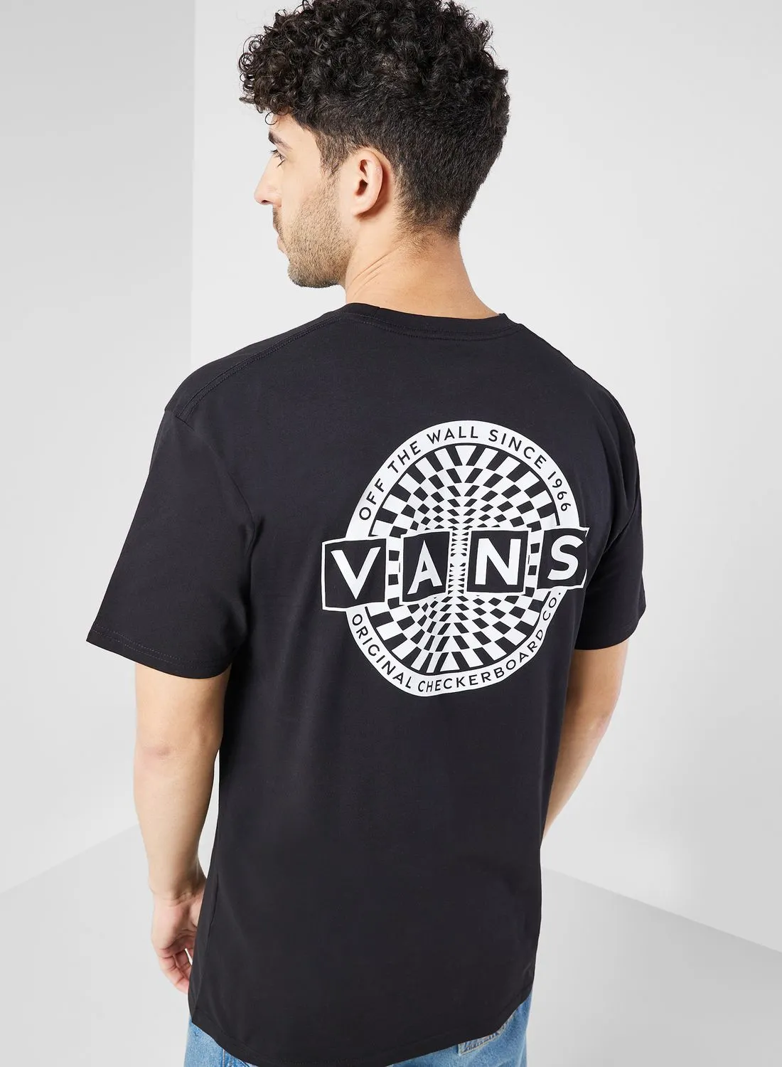 VANS Warped Checkerboard Logo T-Shirt