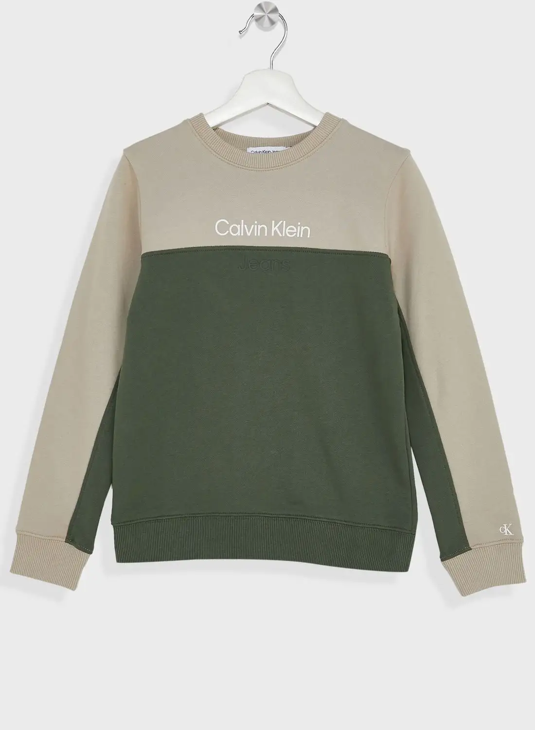 Calvin Klein Jeans Kids Color Block Sweatshirt