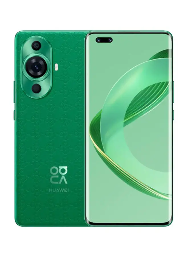 هاتف هواوي نوفا 11 برو ثنائي الشريحة باللون الأخضر وذاكرة داخلية 8 جيجابايت وذاكرة داخلية 256 جيجابايت يدعم تقنية 4G - إصدار الشرق الأوسط