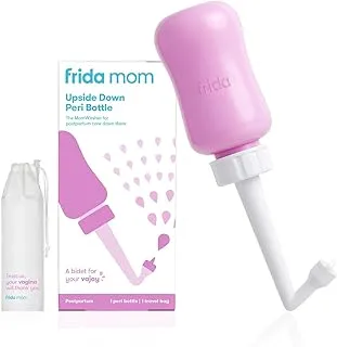 Frida Mom Upside Down Peri Bottle for Postpartum Care | The Original Fridababy MomWasher for Perineal Recovery and Cleansing After Birth. Color: Pink