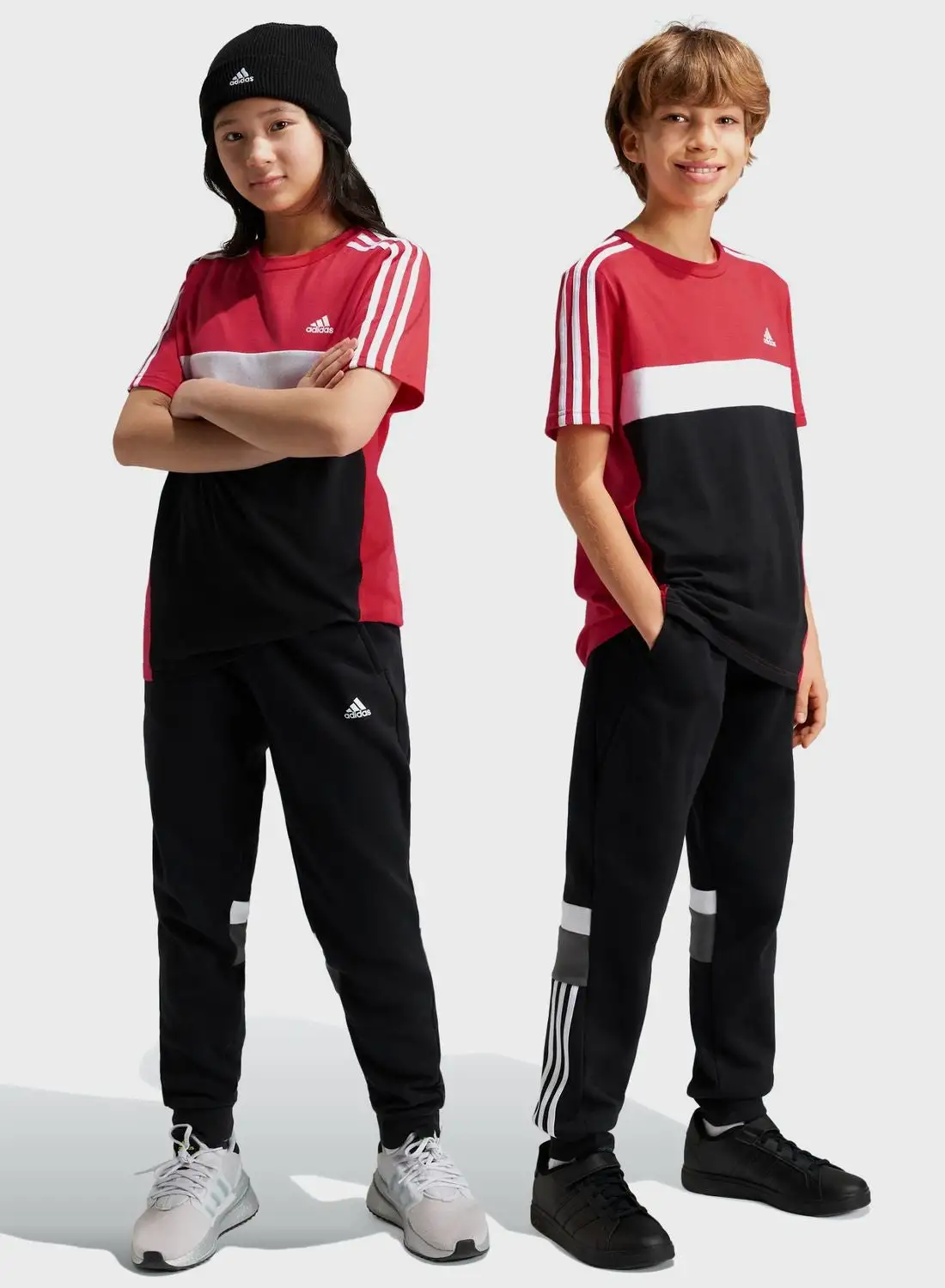 Adidas Junior 3 Stripes Tiberio Sweatpants