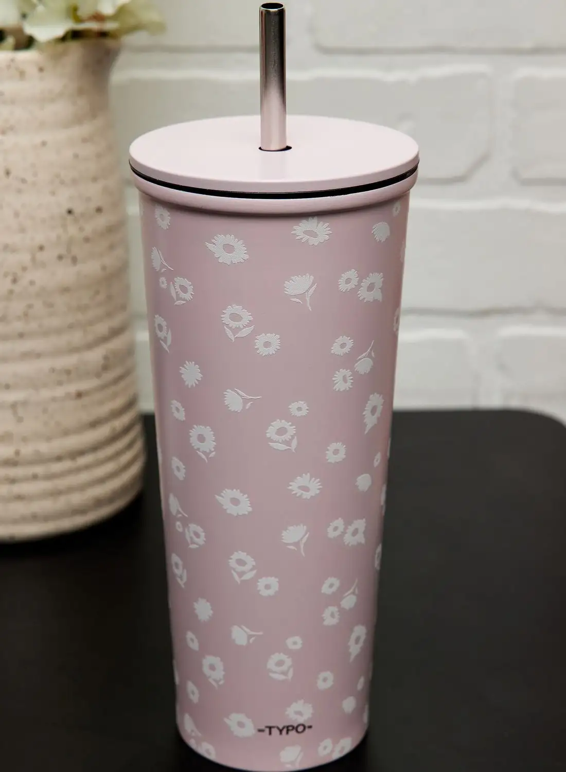 Typo Metal Smoothie Cup