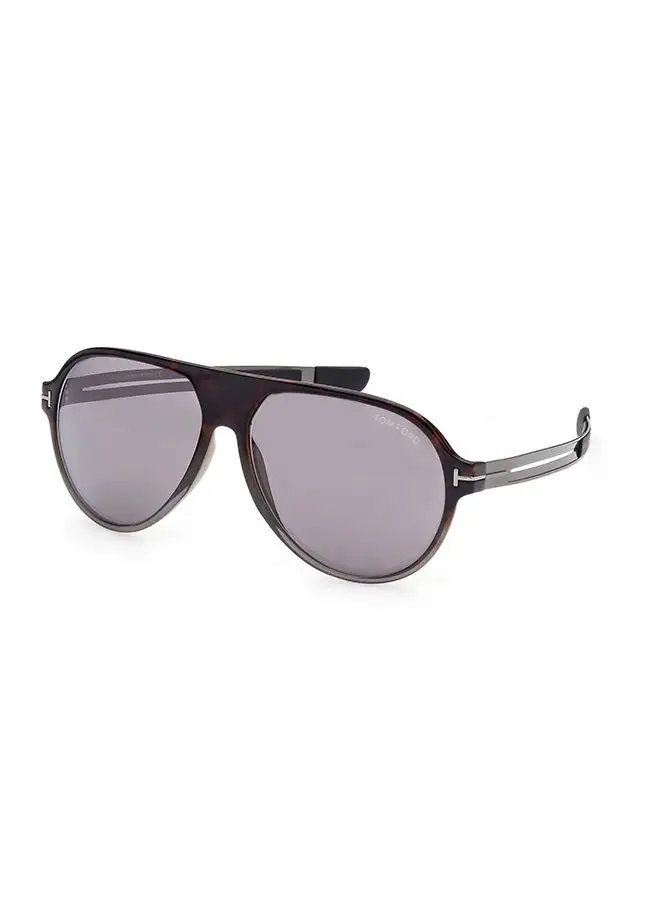 TOM FORD Men's UV Protection Pilot Sunglasses - FT088156C60 - Lens Size: 60 Mm